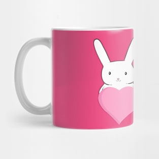 Heart bunny Mug